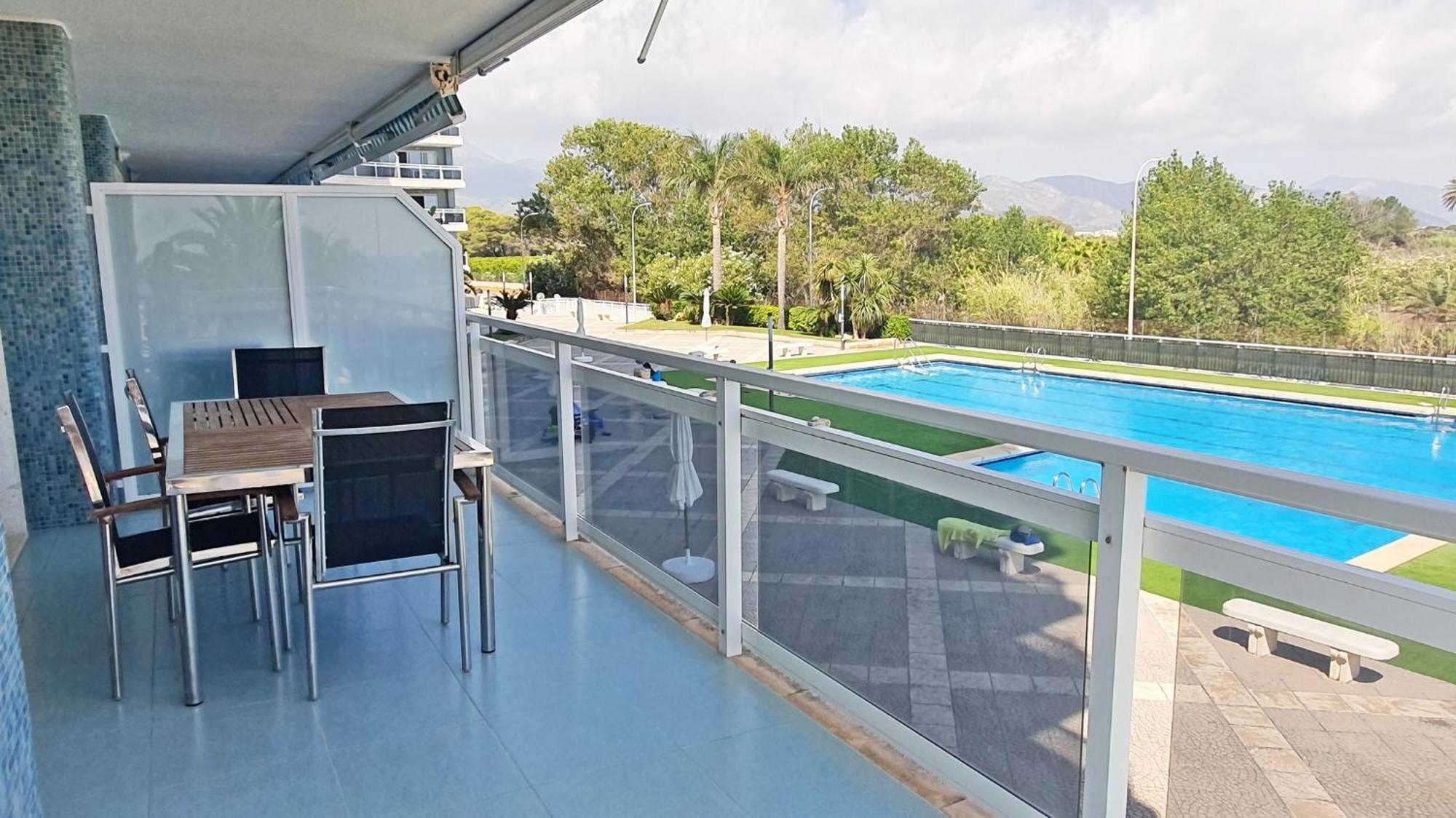 Aigua Blava Primera Linea - Alquiler Solo Familias Playa de Gandia 외부 사진